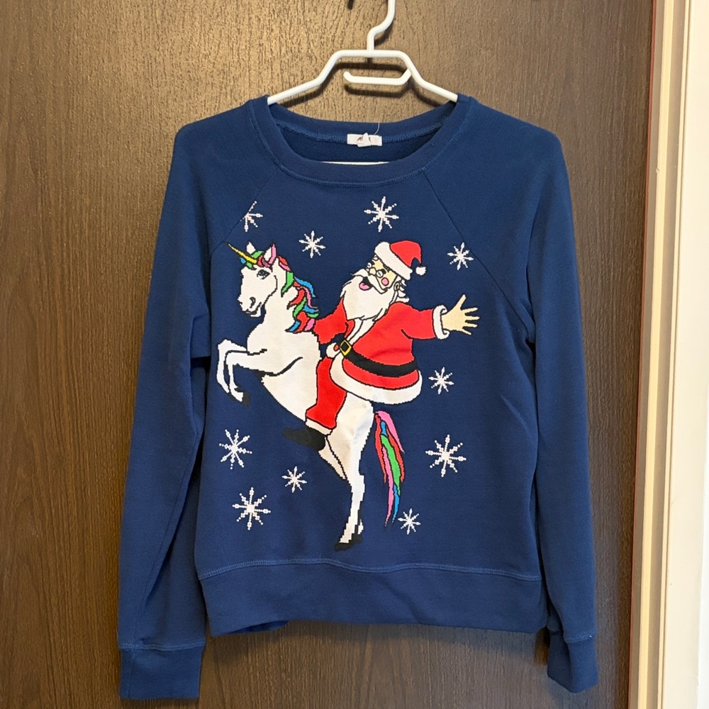 Ardene Navy Knit Sweater - Picture 1 of 6